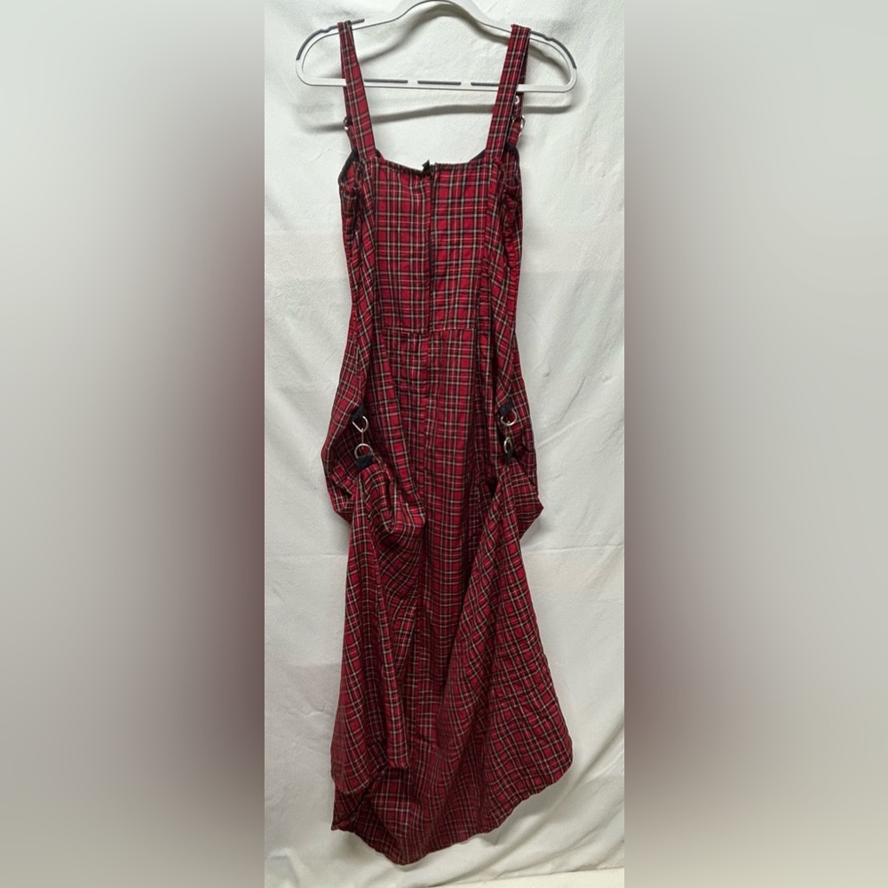 Lip Service Red Asymmetrical Dress - Picture 9 of 12